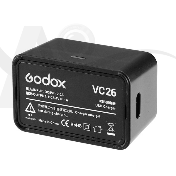 Godox VC26 USB Charger for V1 Battery