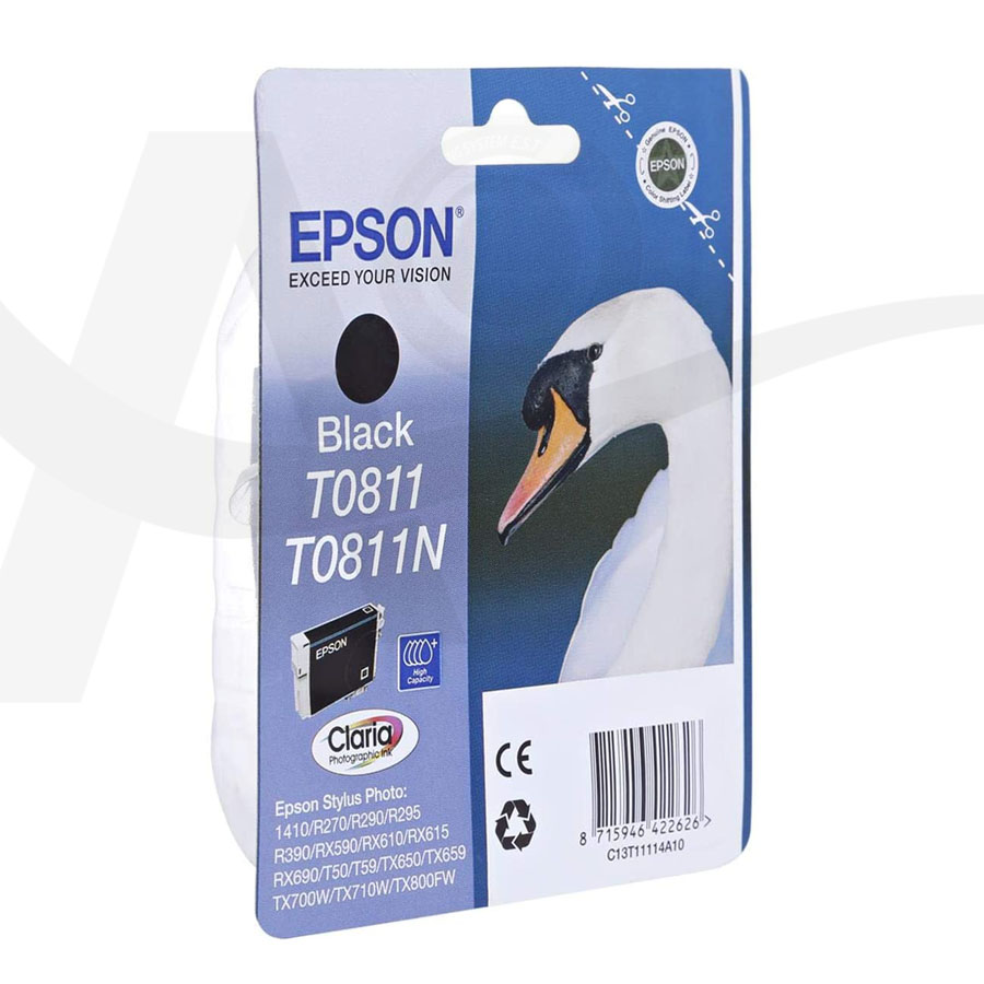 EPSON 1410/R270...BLACK T0811/N INK