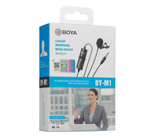 BOYA Lavalier Microphone BY-M1
