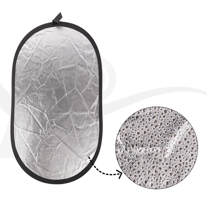 LIFE OF PHOTO R-15 92X122CM 2in1 REFLECTOR SILVER/WHITE