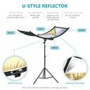 NEEWER 100X45 CM LIGHT REFLECTOR