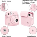 FUJI INSTAX MINI 12 CAMERA CASE - BLOSSOM PINK