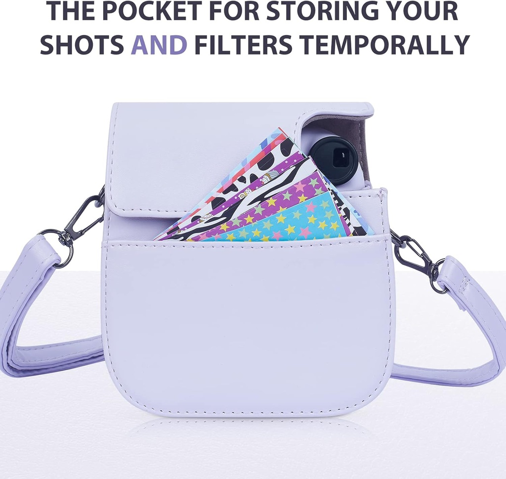 FUJI INSTAX MINI 12 CAMERA CASE - LILAC PURPLE