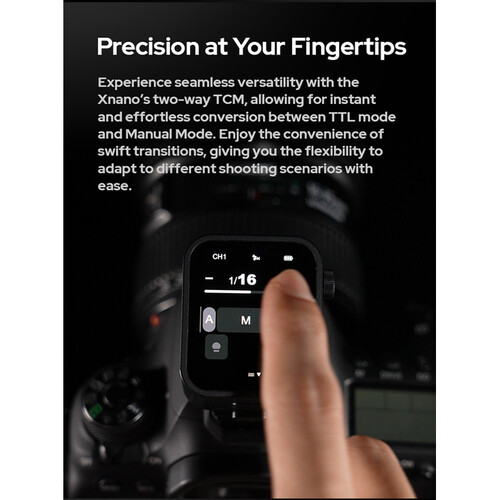 Godox X3 C Touchscreen TTL Wireless Flash Trigger for Canon