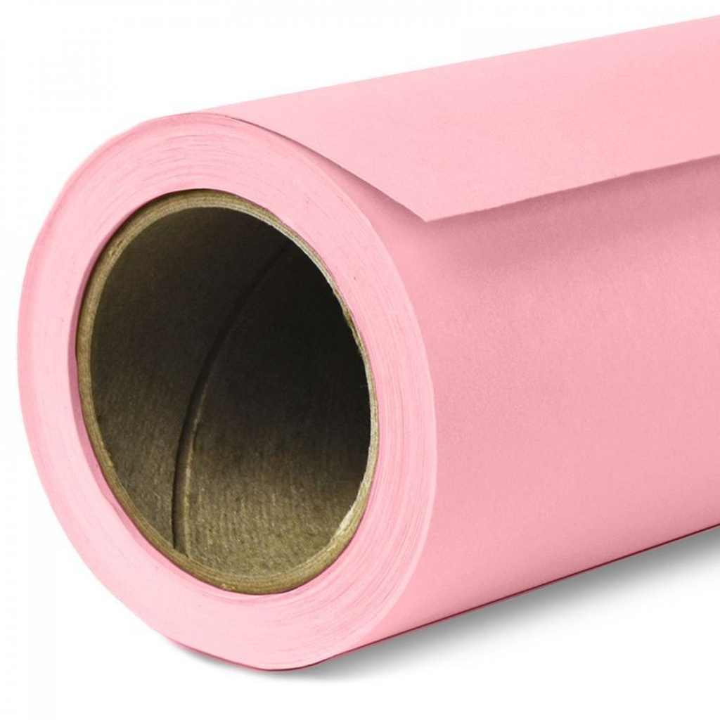 BD 117 Pastel Pink Background Paper Roll