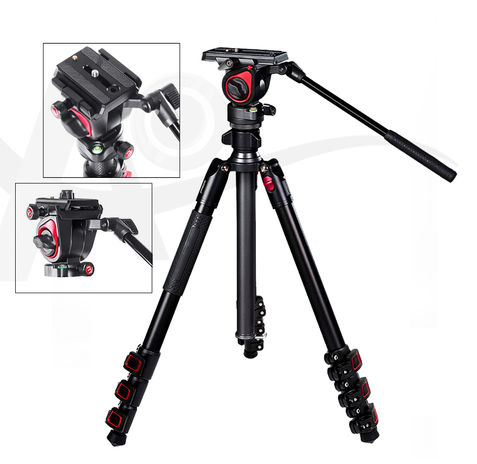 MILIBOO MUFA-BK ALUMINIUM TRIPOD