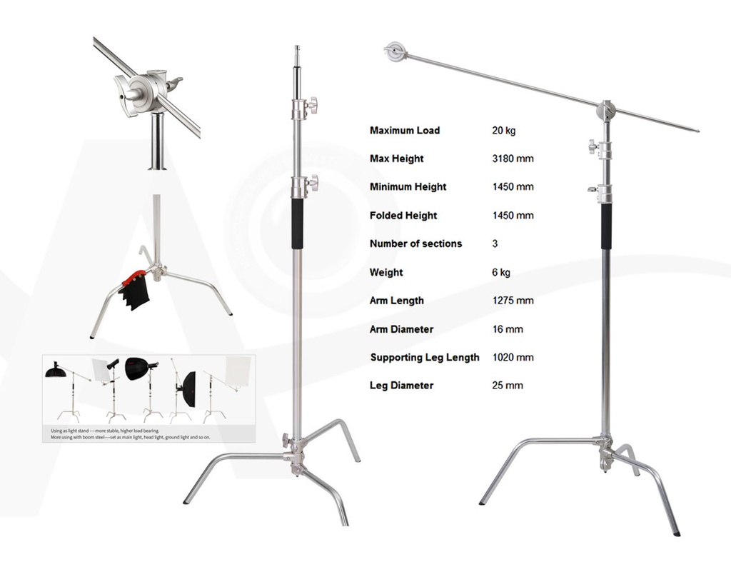 JINBEI CK-2 C STUDIO STAND