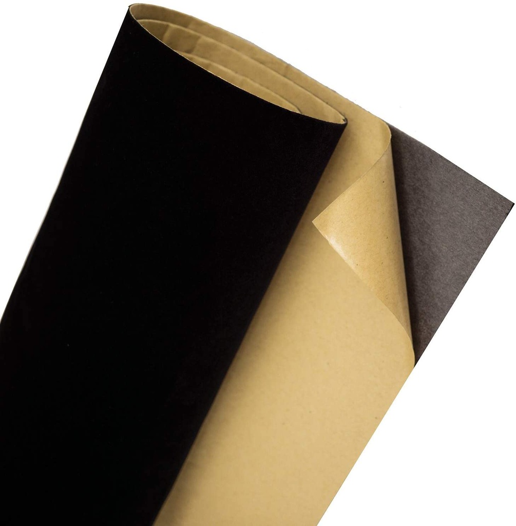 Black Non Woven Velvet (61CM*1M)