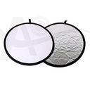 LIFE OF PHOTO R-15 107CM 2in1 REFLECTOR SILVER/WHITE