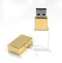 GOLD CRYSTAL FLASH DRIVE 64GB