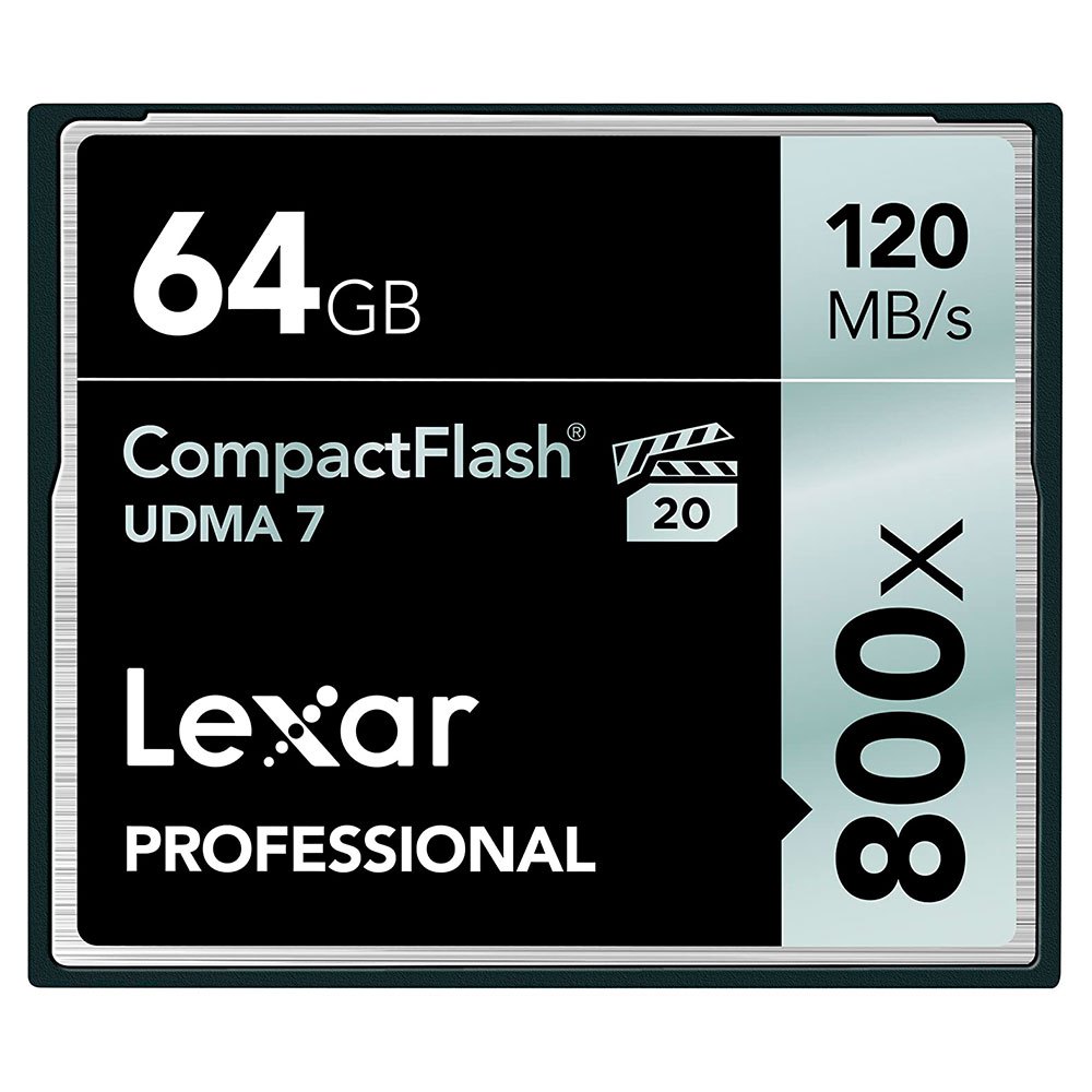 LEXAR 64gb COMPACT FLASH PROFESSIONAL 800X UDMA 7