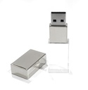 SILVER CRYSTAL FLASH DRIVE 16GB