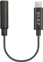 BOYA BY-K7 FEMALE 3.5MM TRRS JACK TO MALE TYPE C ADAPTER