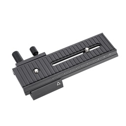 [001057] FotoMate LP-01 100mm Movable 2 Way Macro Focusing Rail Slider - Black