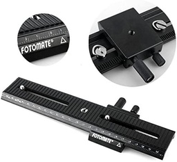 [001058] Fotomate LP-02 200mm Range 2 Way Macro Focusing Rail Slider Plate 1/4