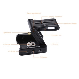 [001077] E-Image MH10 Slider Mounting Bracket for DSLR Cameras