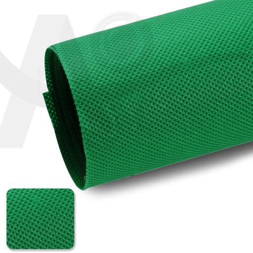 Green Non Woven Canvas Background Roll
