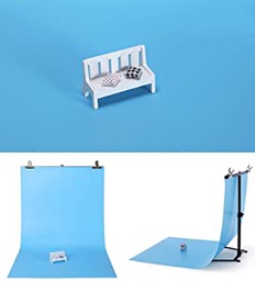 [004070] LIGHT BLUE PVC FLOOR BACKGROUND SMALL