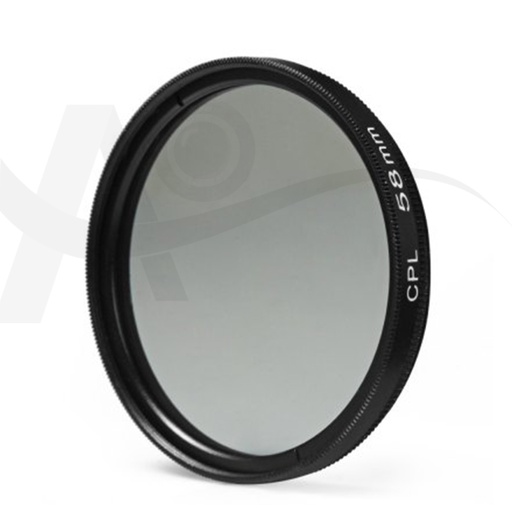 CANON 58mm CPL Screw In Filter