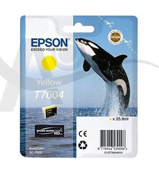 [020038] EPSON P600 YELLOW T7604 INK