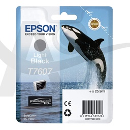 [020041] EPSON P600 LIGHT BLACK T7607 INK