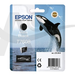 [020042] EPSON P600 MATTE BLACK T7608 INK