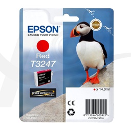 [020052] EPSON P400 RED T3247 INK