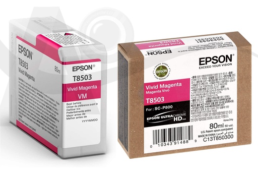 EPSON P800 VIVID MAGENTA T8503 INK