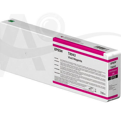 EPSON Vivid Magenta T8043 700ML INK