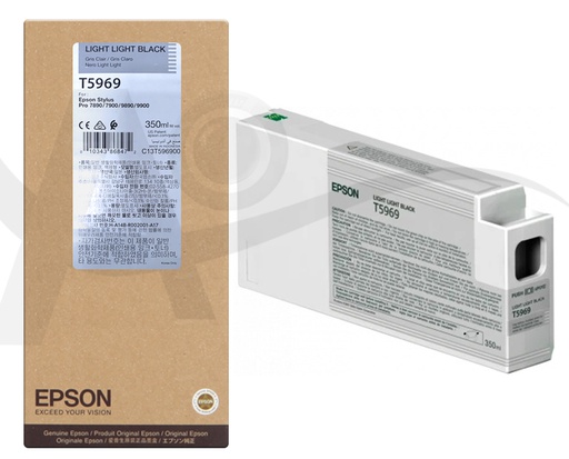 EPSON LIGHT LIGHT BLACK T5969 350ML INK