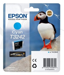 [020096] EPSON P400 CYAN T3242 INK