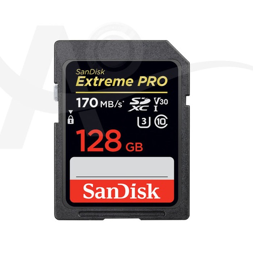 Sandisk 128GB ExtremePro SDXC UHS-I Card
