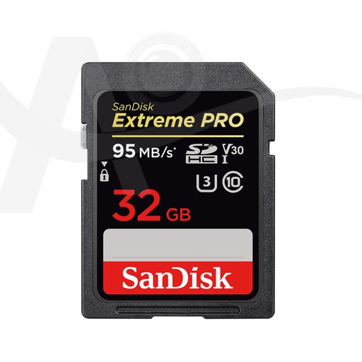 Sandisk 32GB Extreme Pro SDHC UHS-I Card