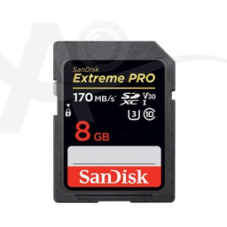 [031037] Sandisk 8GB Extreme Pro SDHC UHS-I Card