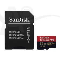 [031039] Sandisk 32GB Extreme Pro Micro SDHC UHS-I Card