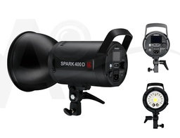 [049010] JINBEI SPARK 400D STUDIO FLASH KIT