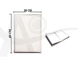 [003008] A3 ALBUM INNER SHEET STICKY WHITE (20 PIC)