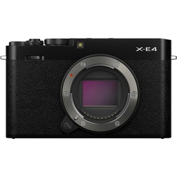 [058074] فوجي فيلم X-E4 كاميرا ديجيتال بلا مرآه ( جسم فقط , اسود )