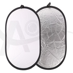 [056107] LIFE OF PHOTO R-15 110X168CM 2in1 REFLECTOR SILVER/WHITE