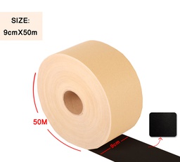 [036053] 9CMX50M BLACK NON WOVEN TAPE