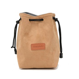 [000061] PROTECTIVE LENS POUCH BAG 15CM - BEIGE