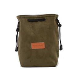 [000063] PROTECTIVE LENS POUCH BAG 15CM - GREEN