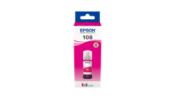 [000154] EPSON 108 ECO TANK MAGENTA INK BOTTLE 70ML